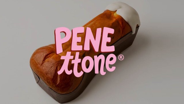 Natale, arriva il Penettone: a chi dovresti regalarlo e dove trovarlo - Penettone Logo - Gay.it