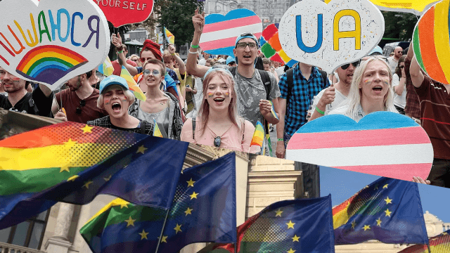 "L'Ucraina deve accelerare sui diritti LGBTIQ+": il report della Commissione Europea - Ucraina LGBT UNioneEueopea - Gay.it