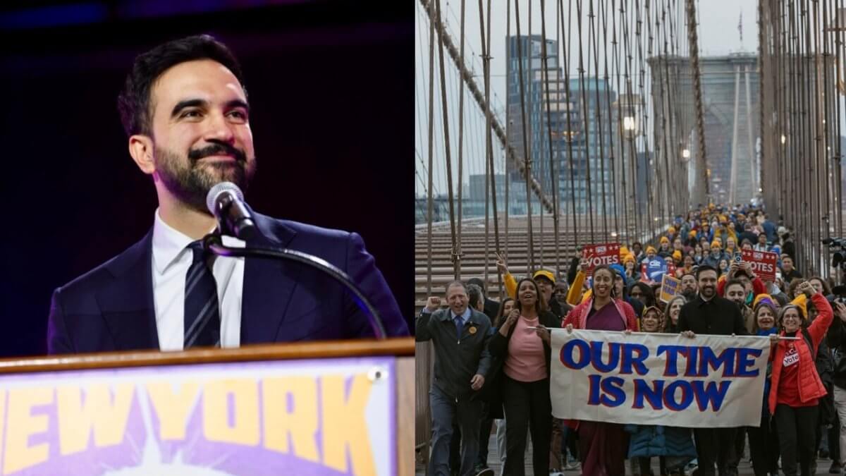 New York al voto, il candidato sindaco Zohran Mamdani accolto trionfalmente in un locale LGBTQIA+ (VIDEO)