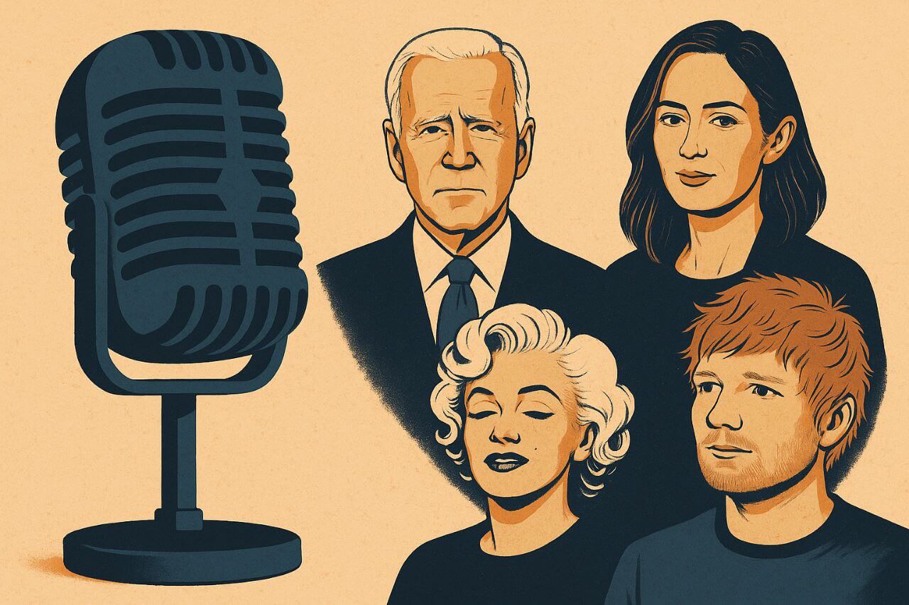 Quando la voce non segue la norma: un podcast sulle storie di personaggi famosi balbuzienti
