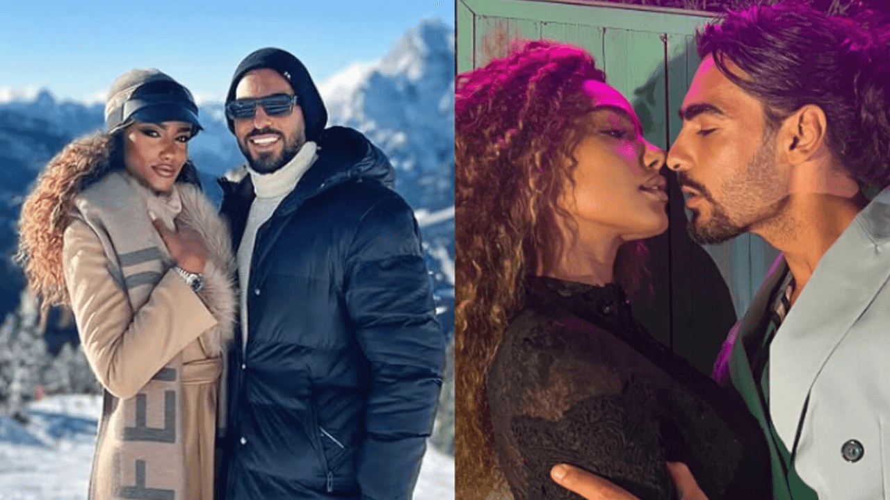 Samira Lui con il fidanzato Luigi Punzo