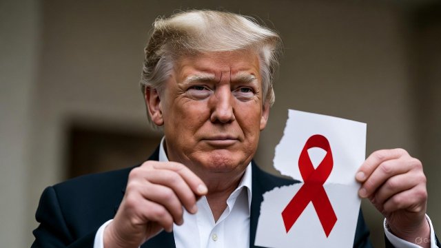 Trump sta mandando in frantumi decenni di progressi contro l'hiv/aids - trump affonda la ricerca contro lhiv - Gay.it