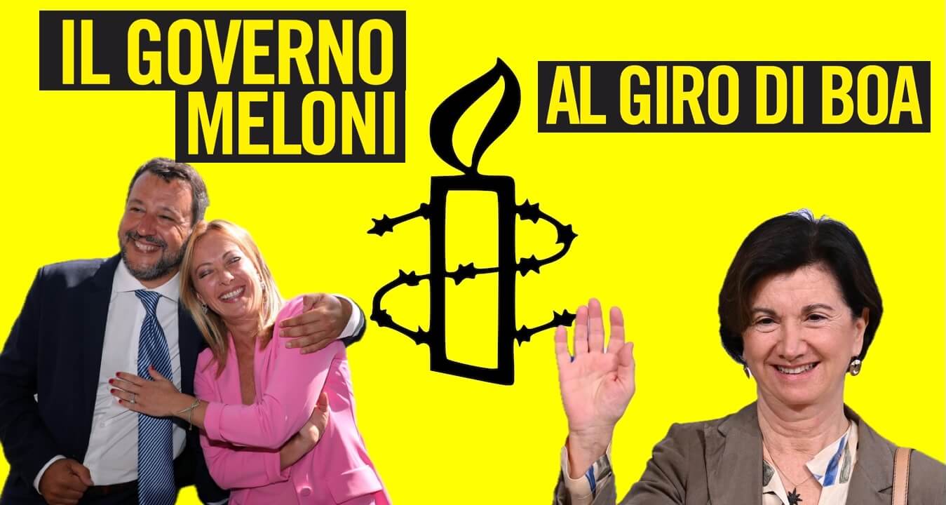 L’allarme di Amnesty: “Dopo 3 anni di governo Meloni, diritti in caduta libera”