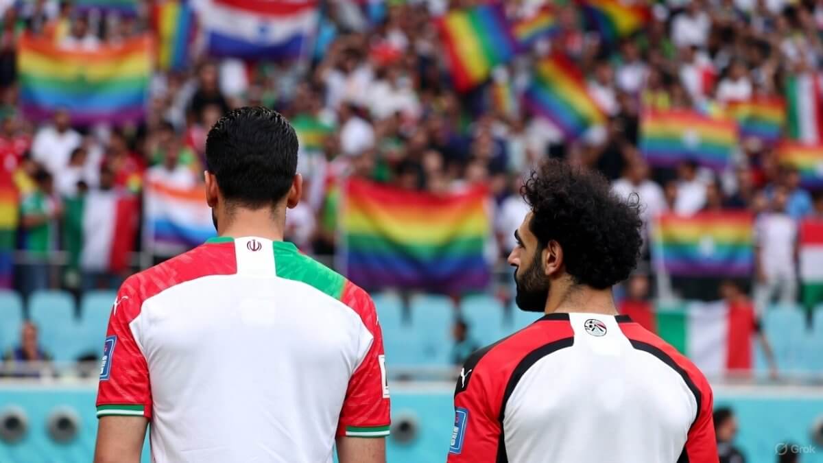 Mondiali di Calcio 2026, Iran ed Egitto chiedono alla FIFA di annullare il Pride Match di Seattle - Iran vs. Egitto - Gay.it