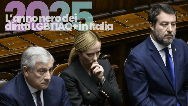 Italia e diritti LGBTQIA+ nel 2025: cos'è successo in questo anno nero. Così la deriva illiberale sta svuotando la democrazia - Italia 2025 diritti lgbtq 1 - Gay.it