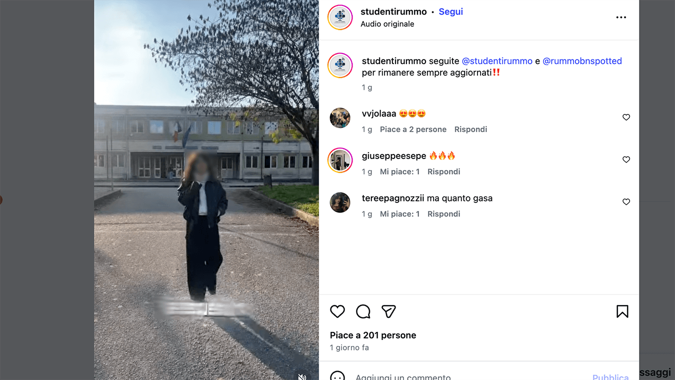 Liceo Scientifico Rummo Instagram Account