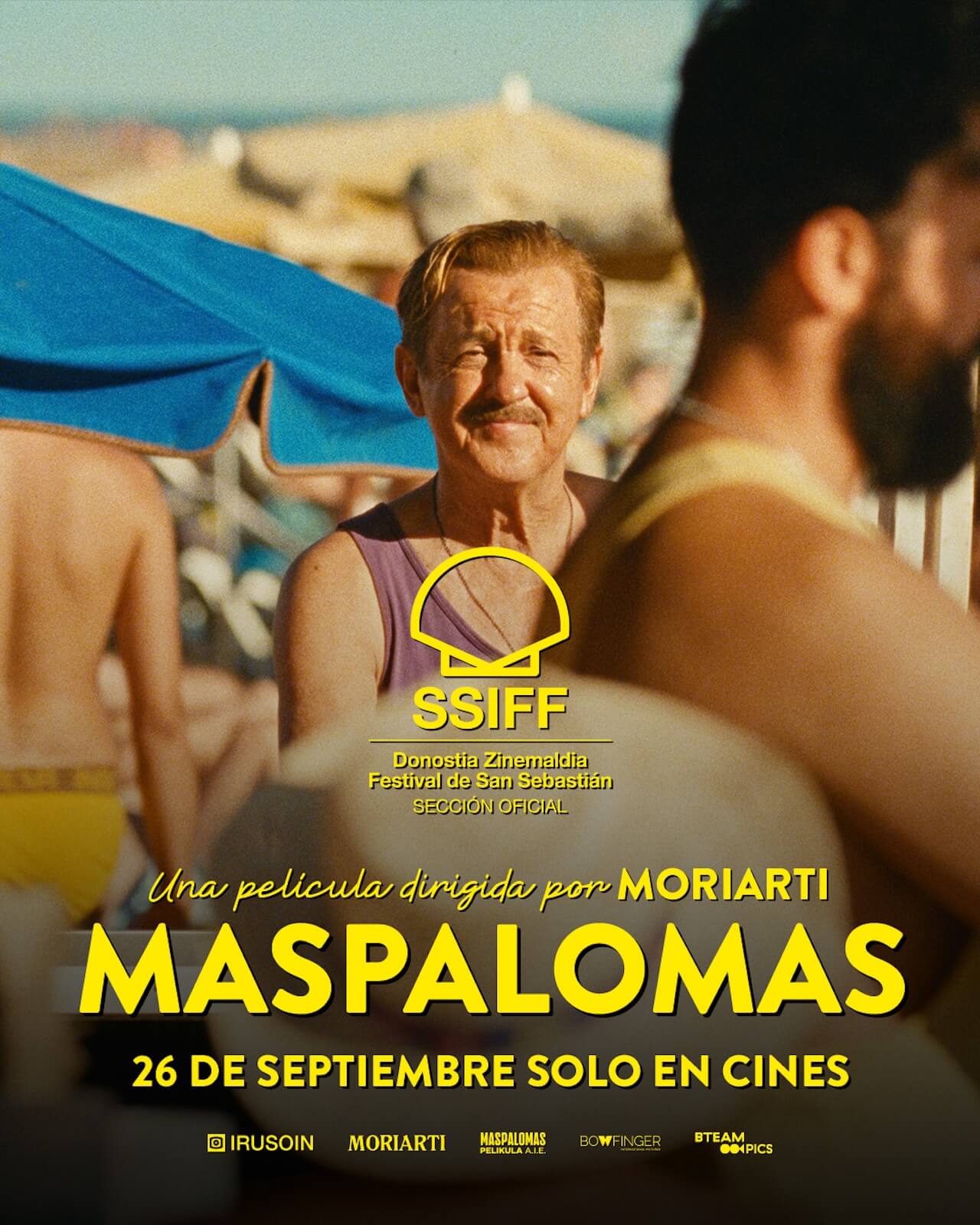 Maspalomas, l'acclamato film spagnolo con un 76enne gay alla ricerca della propria libertà - Maspalomas il poster - Gay.it
