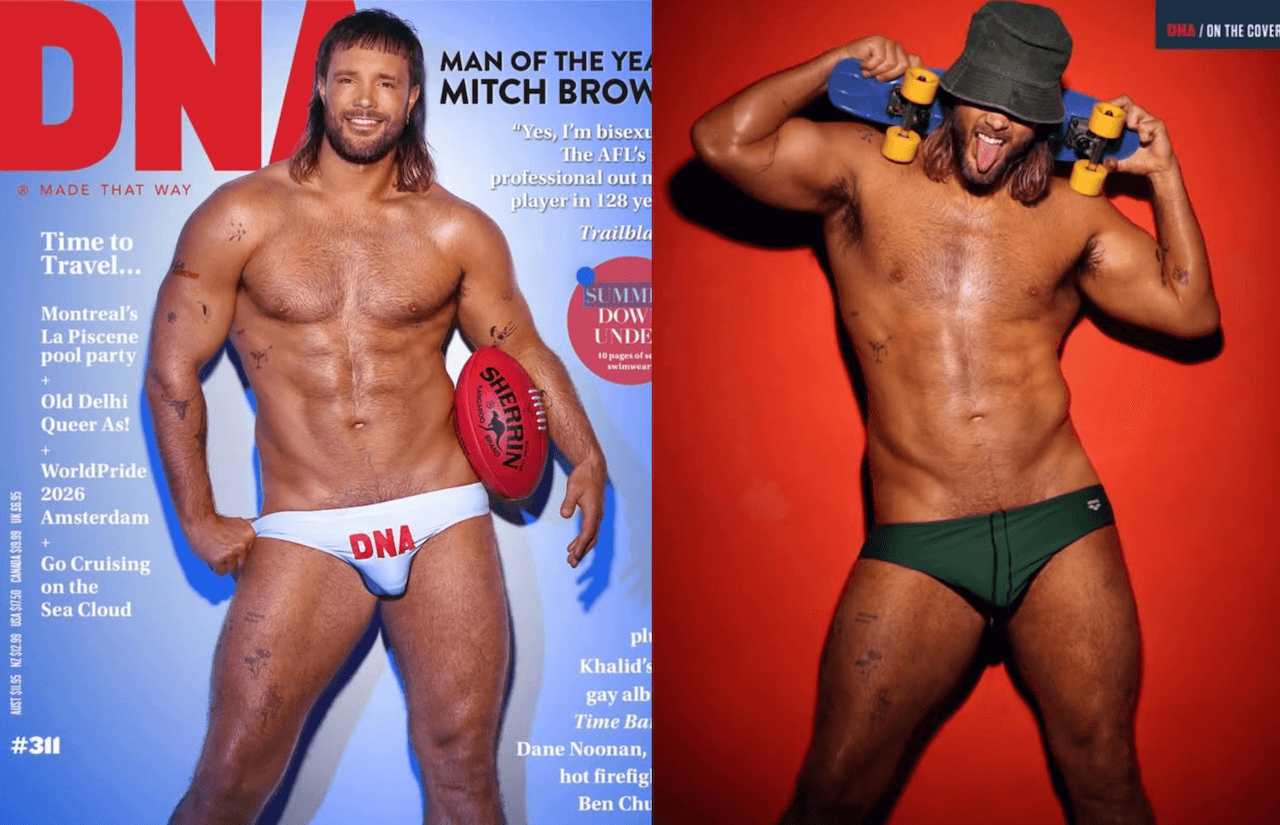 Mitch Brown, all'ex giocatore di football hanno chiesto di "dimostrare" la sua bisessualità (VIDEO) - Mitch Brown su DNA - Gay.it