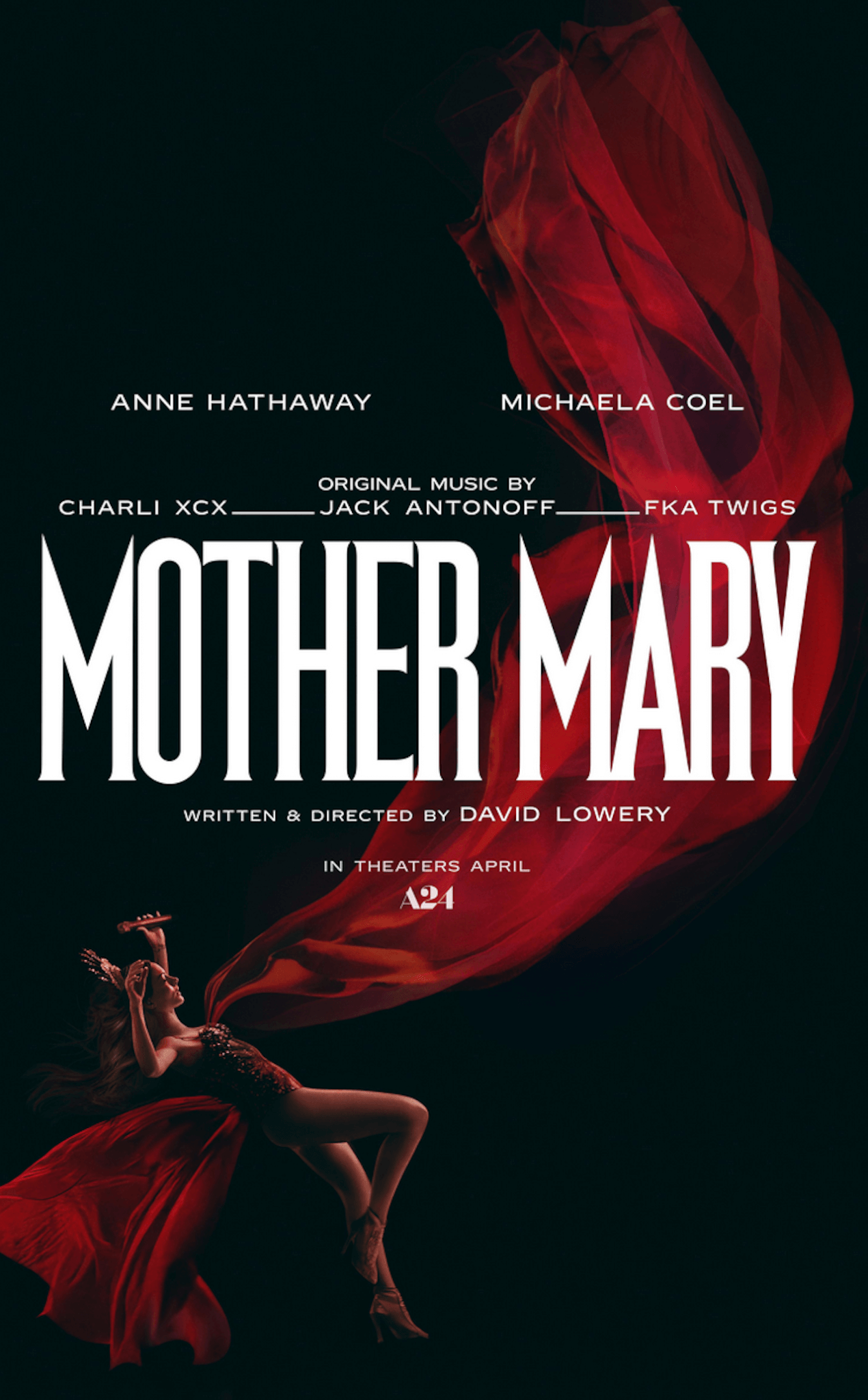Mother Mary, Anne Hathaway e Michaela Coel coppia queer nell'horror di David Lowery. L'inquietante trailer - Mother Mary di David Lowery - Gay.it