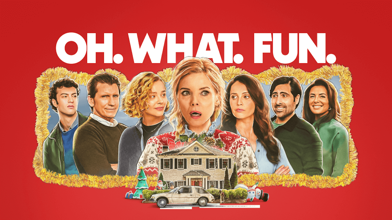 Oh. What. Fun, la commedia queer natalizia con Michelle Pfeiffer e Chloë Grace Moretz - Oh. What. Fun di Michael Showalter poster - Gay.it
