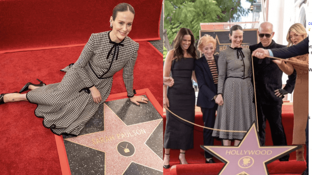 Sarah Paulson celebrata con una Stella sulla Hollywood Walk of Fame, il dicorso dell'amata Holland Taylor (VIDEO) - Sarah Paulson celebrata con una Stella sulla Hollywood Walk of Fame - Gay.it