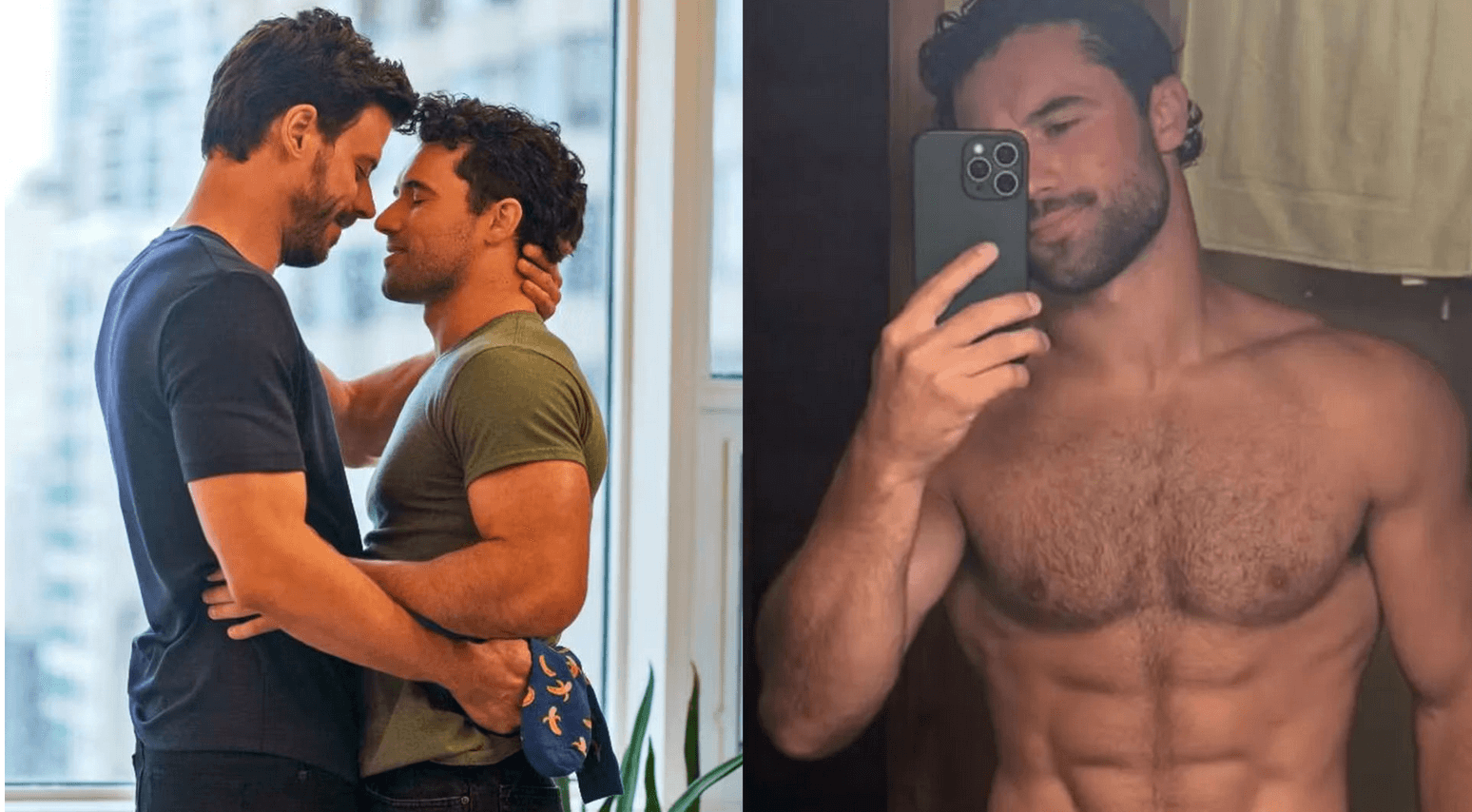 Heated Rivalry, Francois Arnaud tra coming out, scene di sesso con Robbie G.K e storia d'amore con Marc Bendavid - Scott e Kip in Heated Rivalry - Gay.it