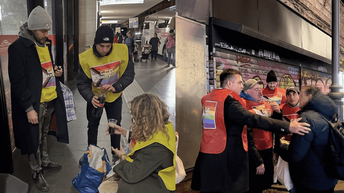 Giro Rainbow, a Roma è partita la solidarietà queer per persone senza dimora