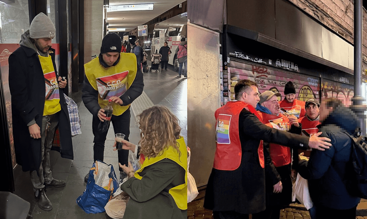 Giro Rainbow, a Roma è partita la solidarietà queer per persone senza dimora