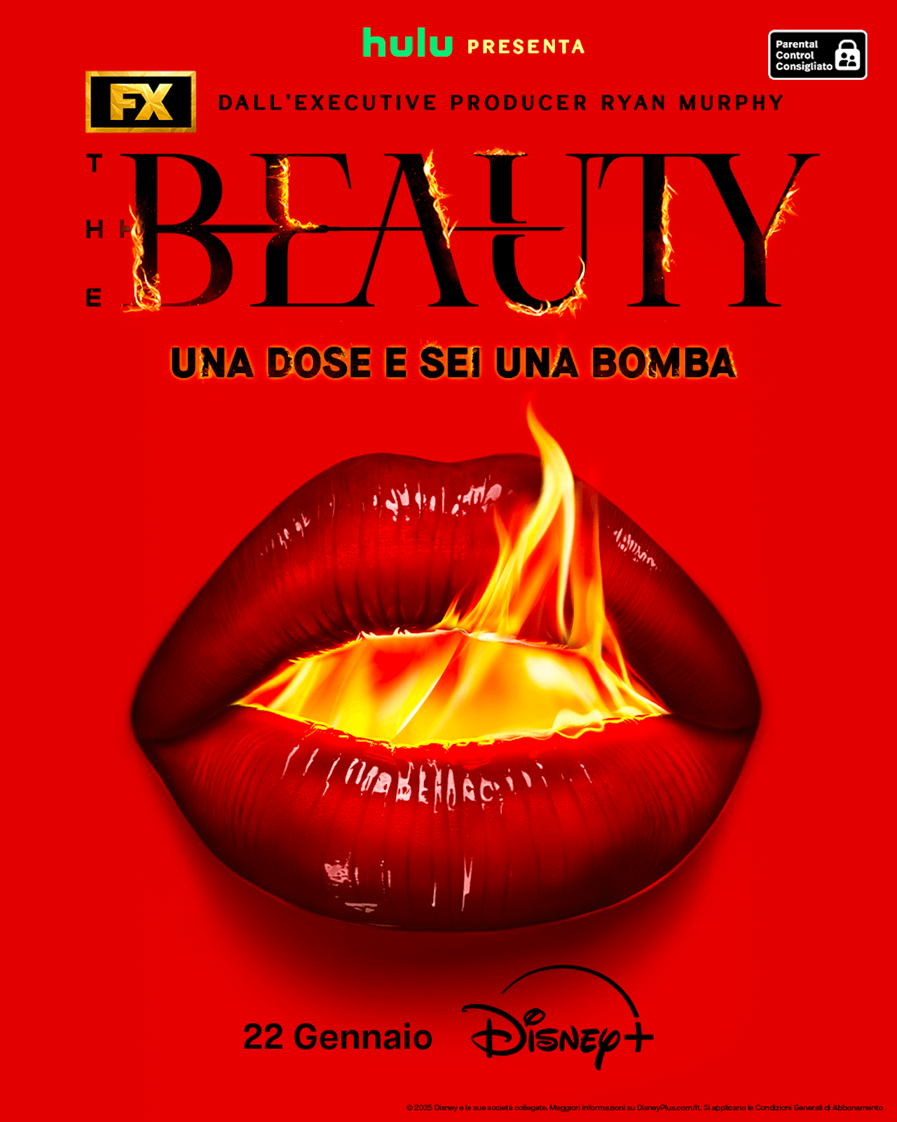 The Beauty, prime immagine, sinossi, cast ufficiale e data d'uscita della nuova serie Disney+ di Ryan Murphy - THE BEAUTY il poster - Gay.it