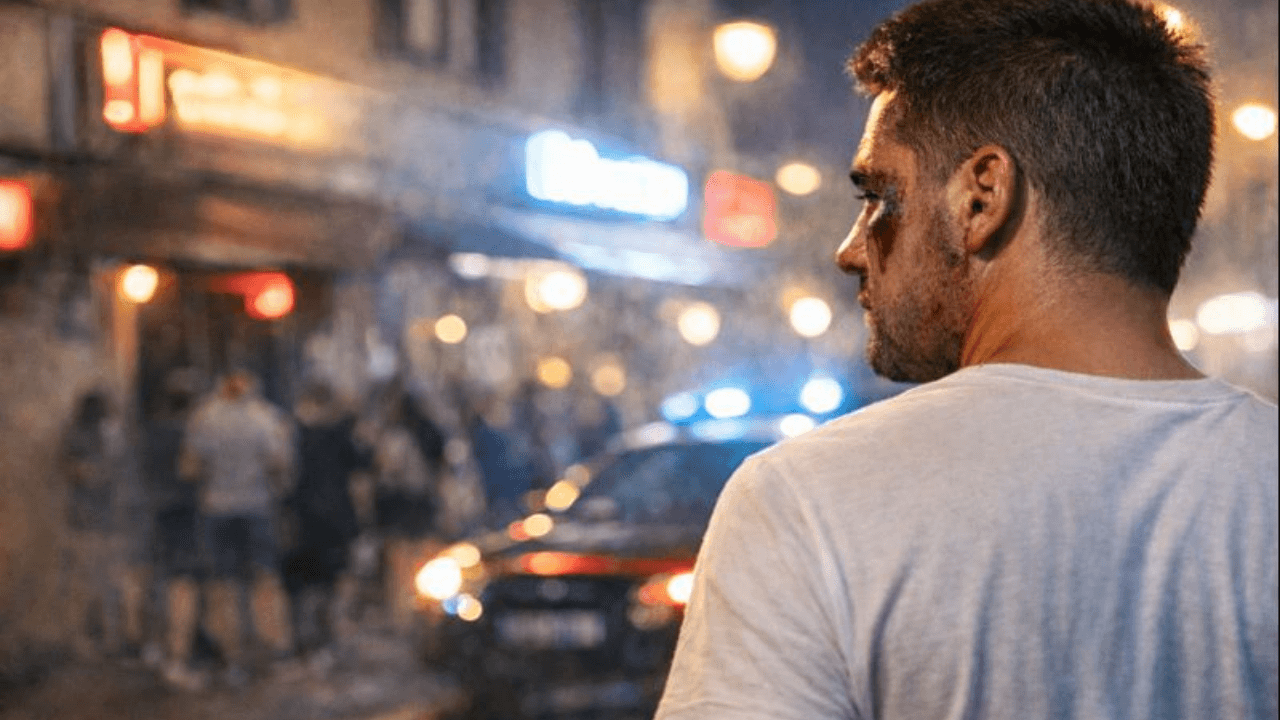 Aggressione omofoba a Cosenza, immagina realizzata con IA
