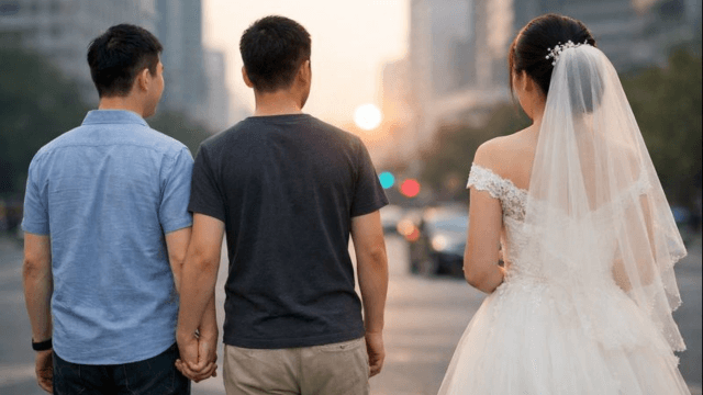 Cina, uomo gay muore in un incidente: scontro sull’eredità tra moglie legale, compagno storico e famiglia - cina sposa gay - Gay.it