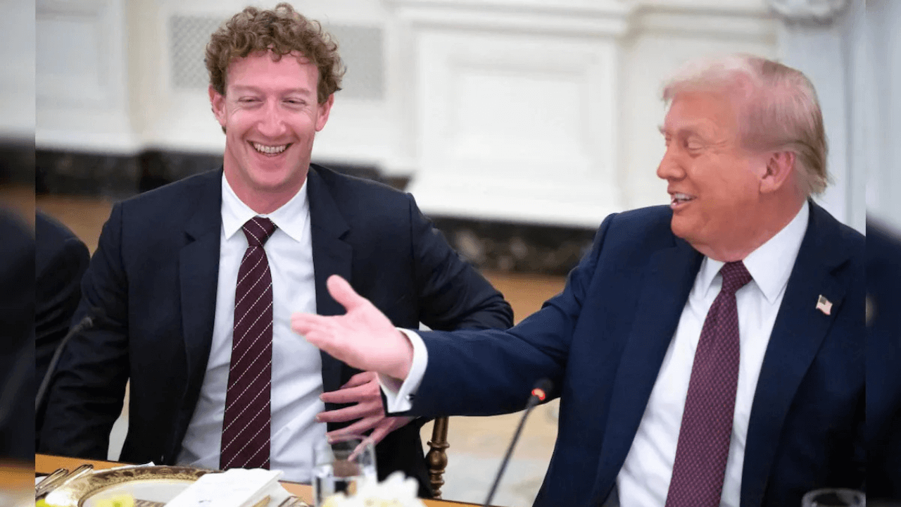 Mark Zuckerberg e Trump