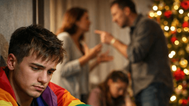 Giovani LGBTQIA+ a Natale