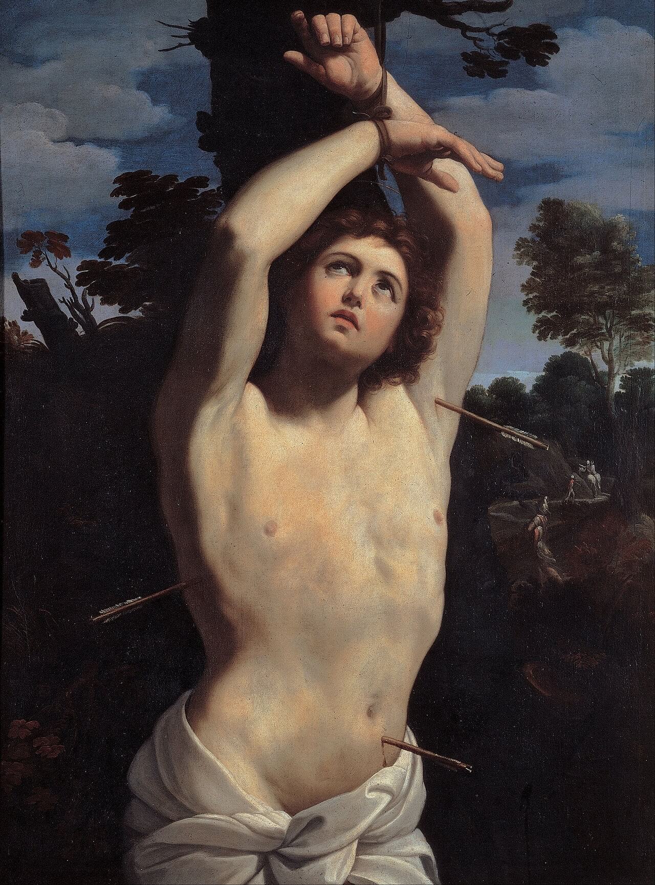 L'inconsapevole Salvini celebra San Sebastiano, patrono laico della comunità LGBTQIA+ - Guido Reni Saint Sebastian Google Art Project 430907 - Gay.it