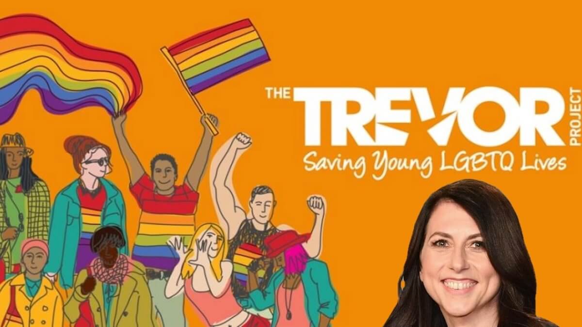 MacKenzie Scott ha donato 45 milioni di dollari all’organizzazione LGBTQ+ The Trevor Project