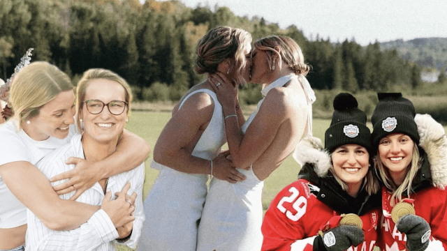 Milano Cortina 2026, Marie-Philip Poulin e Laura Stacey sognano l'oro olimpico da mogli e compagne di squadra - Marie Philip Poulin e Laura Stacey - Gay.it