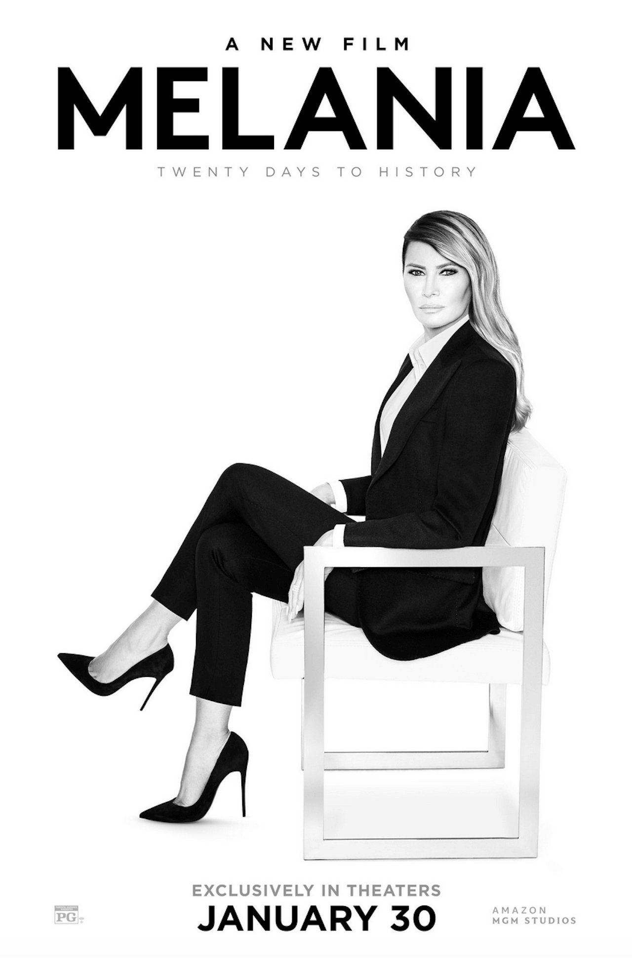 Melania, previsioni d'incasso flop per il docufilm sulla first lady Melania Trump - Melania il poster - Gay.it