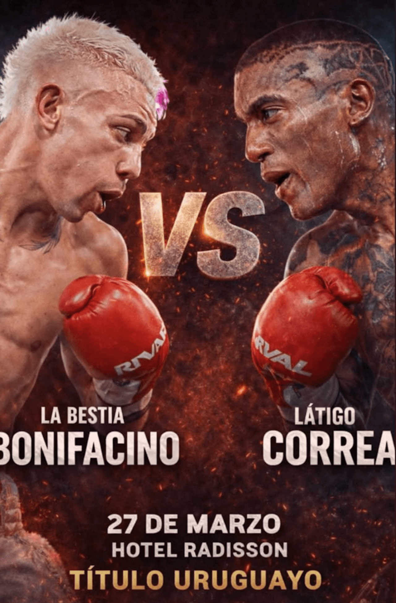 Oscar Bonifacino, il pugile orgogliosamente gay boxerà per il titolo di campione d'Uruguay - Oscar la bestia Bonifacino CAMPIONE - Gay.it