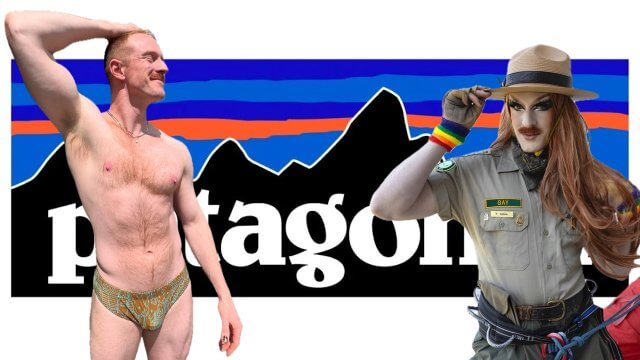 Patagonia fa causa a Pattie Gonia, drag ambientalista, per violazione del marchio - Patagonia fa causa a Patta Gonia - Gay.it