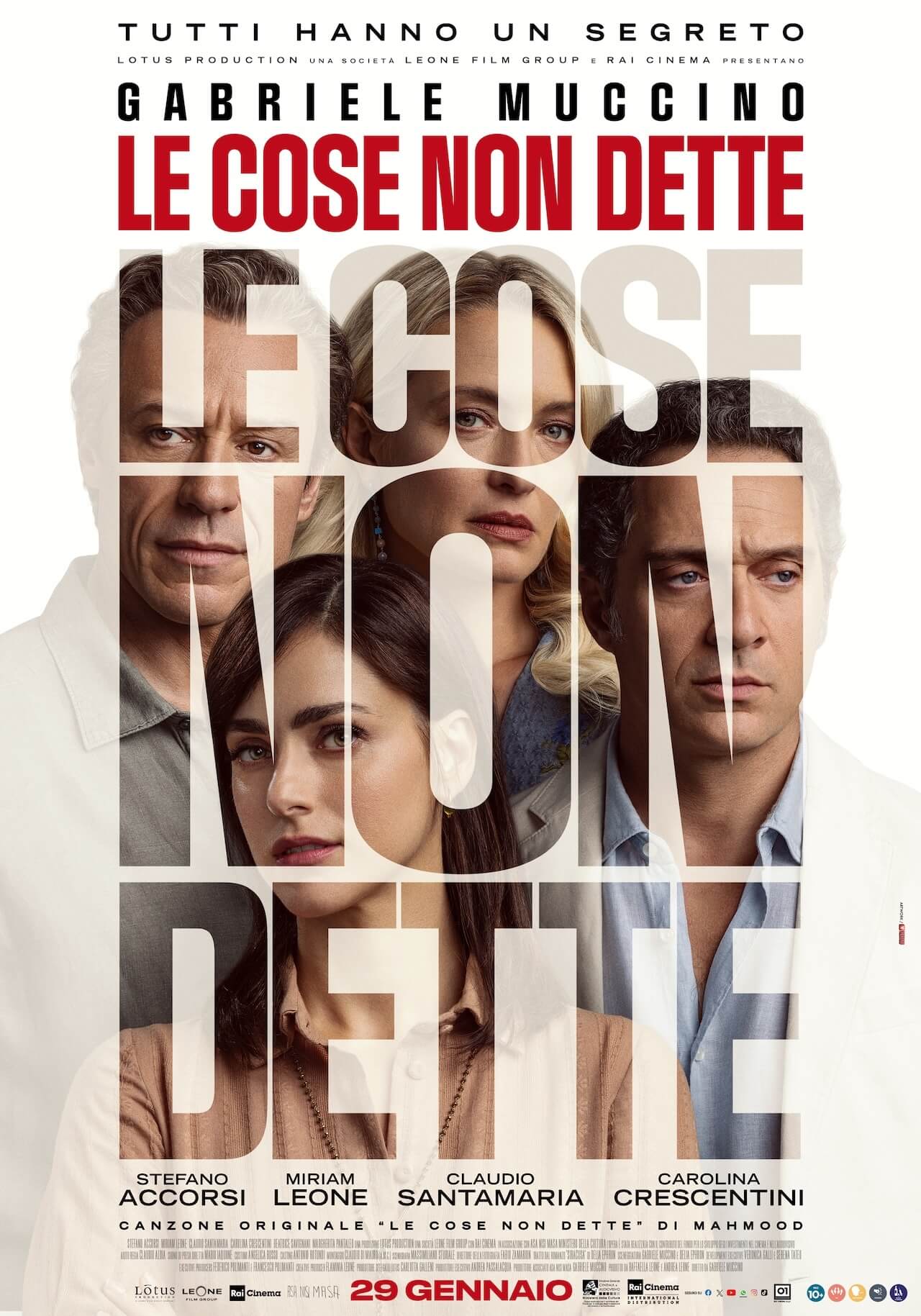 Mahmood canta per Gabriele Muccino, Le cose non dette è la canzone originale del film (VIDEO) - Poster LeCoseNonDette - Gay.it