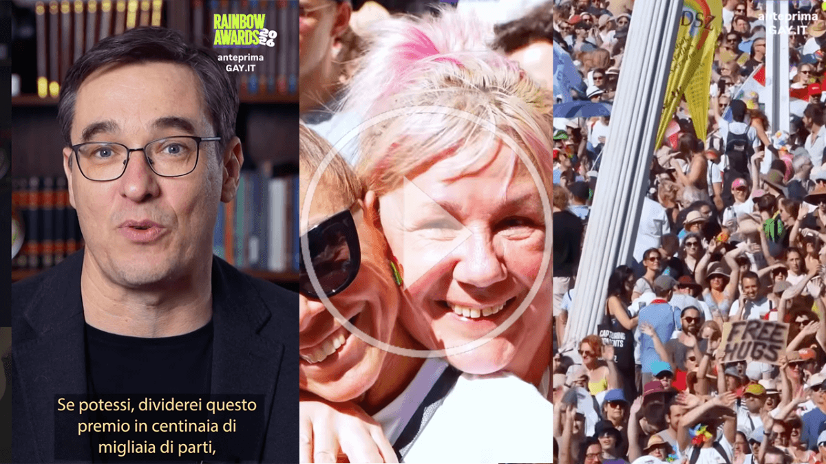Rainbow Awards anteprima video Gay.it: il messaggio del sindaco di Budapest Gergely Karácsony