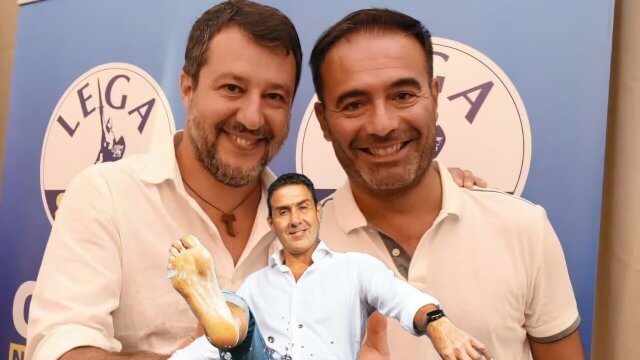 Rossano Sasso e le "idee comuni" con Roberto Vannacci - Salvini Vannacci e Sasso - Gay.it