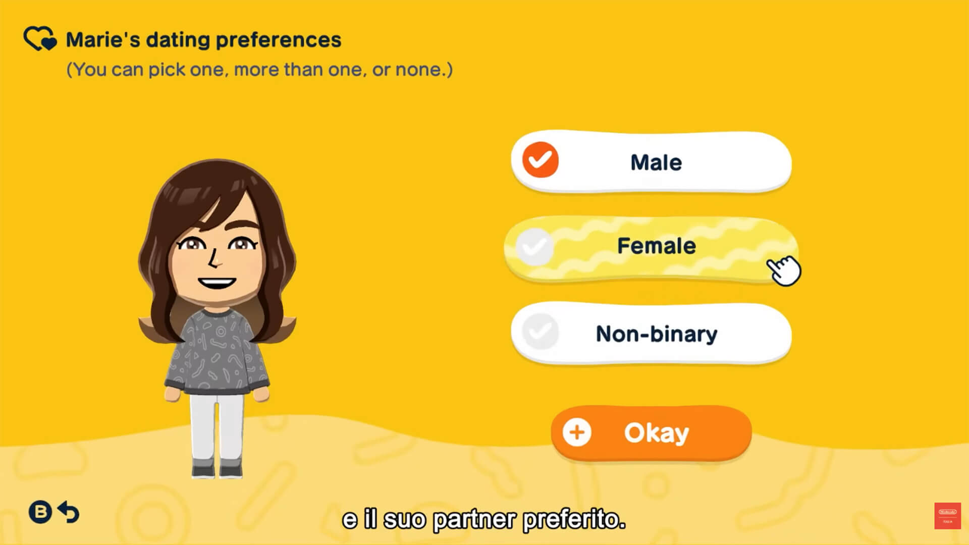Tomodachi Life Una vita da sogno di Nintendo permette di creare personaggi non binary, gay, bisex, pan e aroace