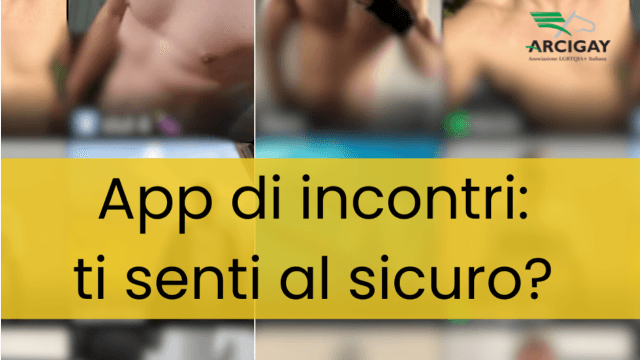 App di incontri: il questionario di Arcigay