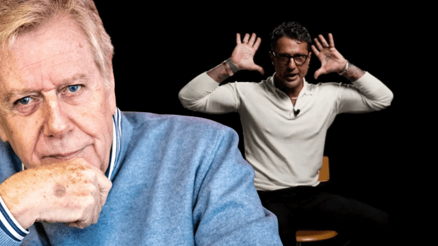 Claudio Lippi e Fabrizio Corona