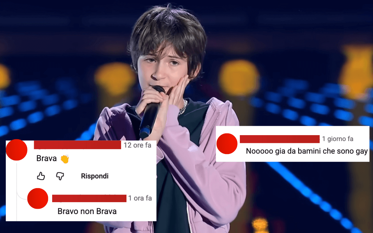 I commenti all'esibizione di Riccardo