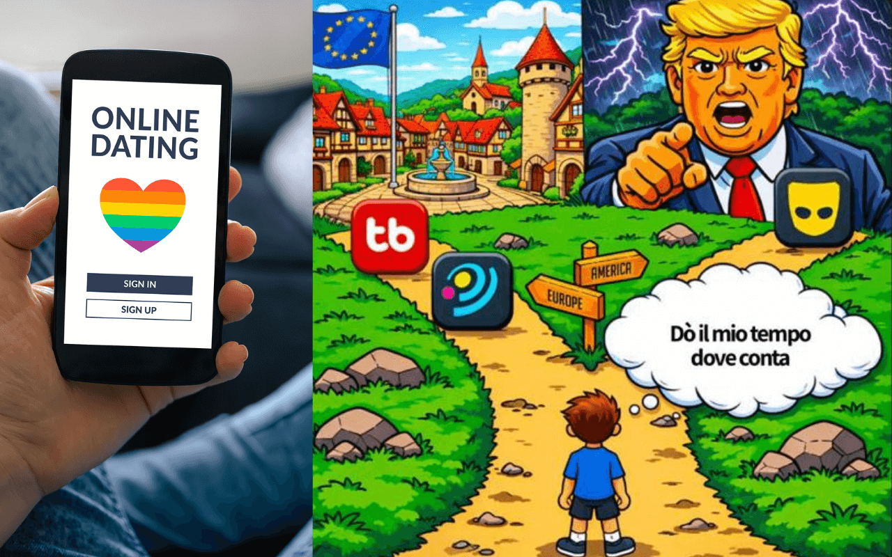 La campagna di The Blowers: la geopolitica applicata alle app per dating gay.