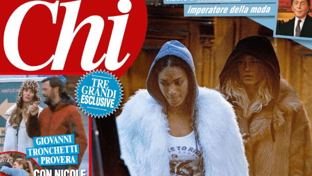 Elodie e Franceska paparazzate in copertina da Chi Magazine