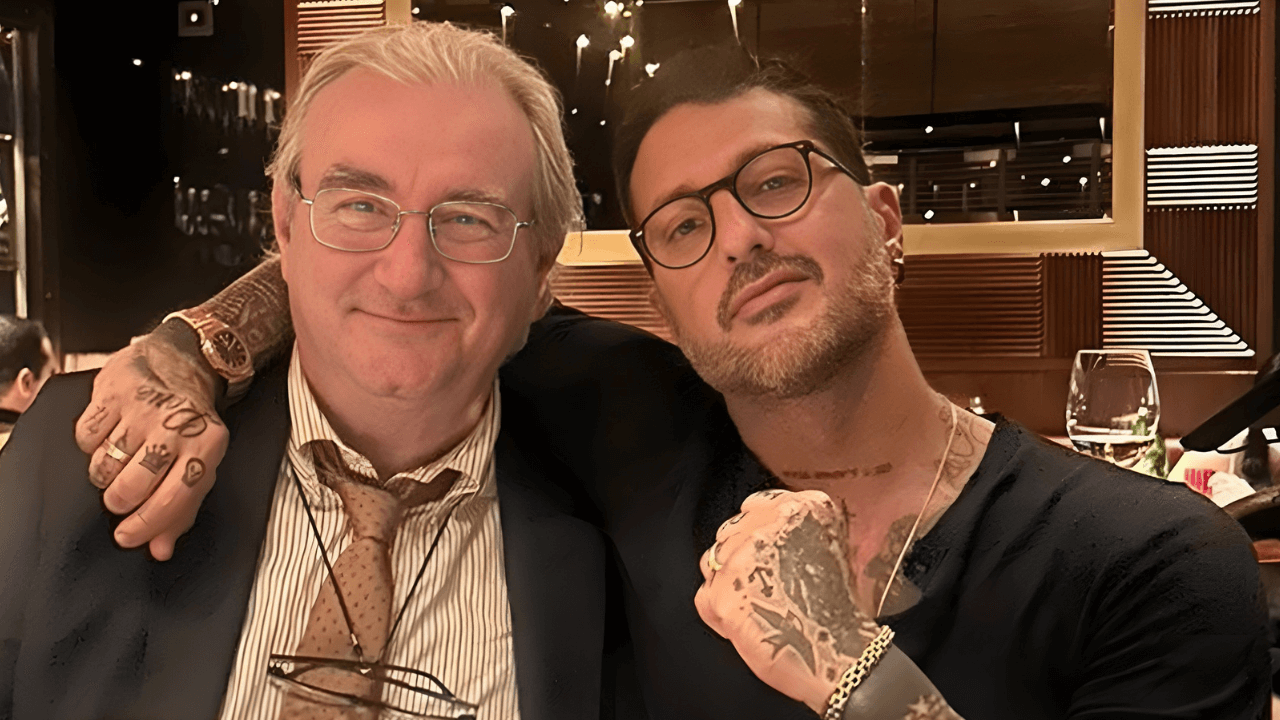 L'avvocato Ivano Chiesa con Fabrizio Corona