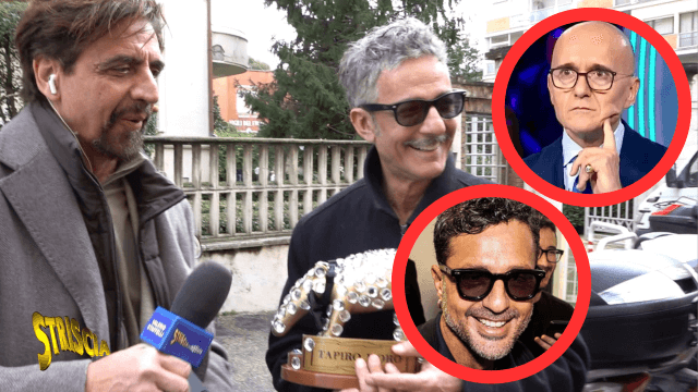 Fiorello cita il caso "Signorini-Corona" a Striscia la Notizia