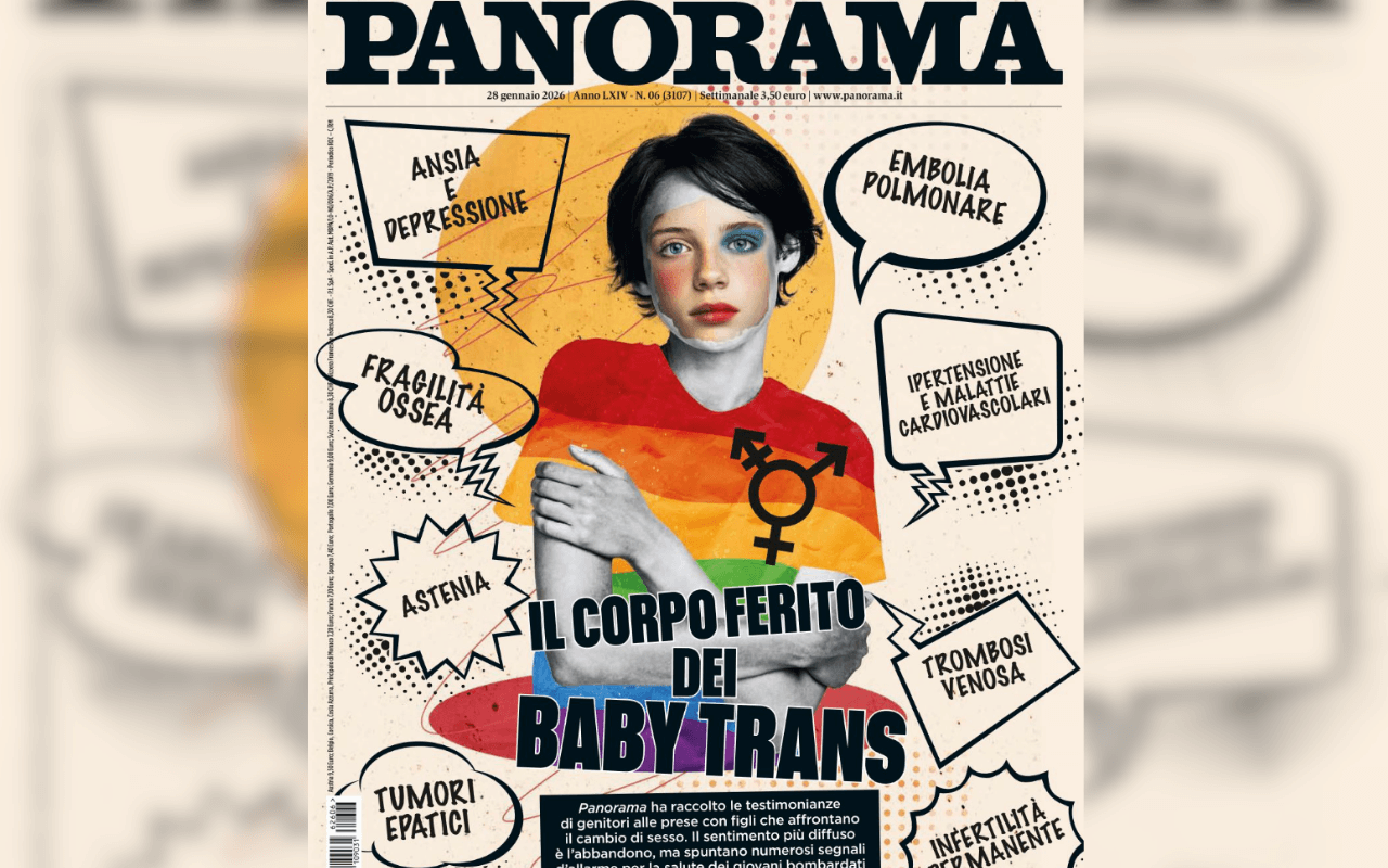 “Il corpo ferito dei baby trans”: per il MIT Panorama alimenta il panico. Roberta Parigiani smonta la narrazione e parla di disinformazione e propaganda