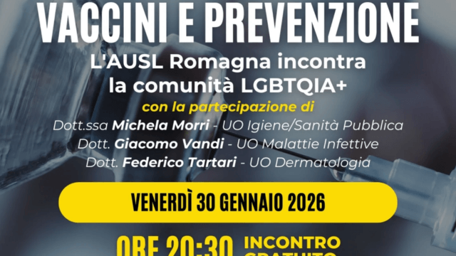 Incontro su vaccini e prevenzione di Arcigay Rimini: pioggia di insulti novax, omotransfobici e sessisti