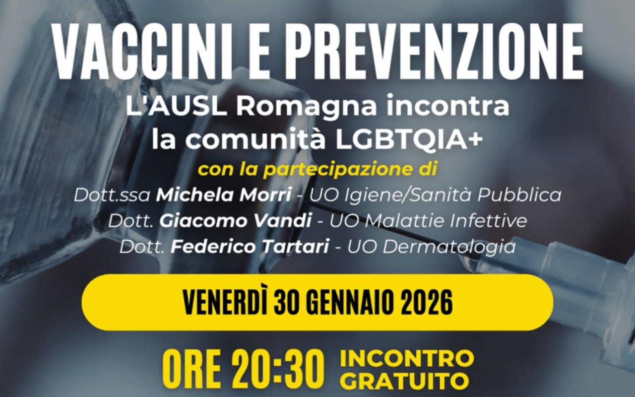 Rimini, pioggia di insulti novax, omotransfobici e sessisti contro un evento su vaccini e prevenzione promosso da Arcigay