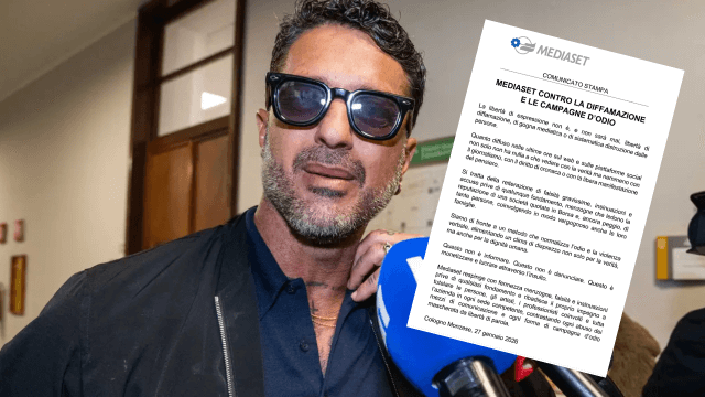 Mediaset risponde a Corona dopo Falsissimo