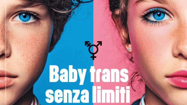 “Baby trans senza limiti”: la copertina di Panorama