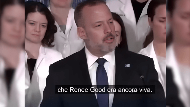 Renée Good, le dichiarazioni del medico