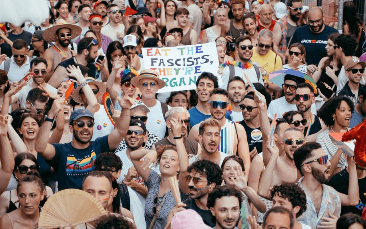 Roma Pride, foto ufficiale Instagram