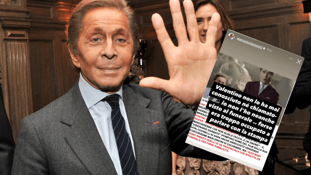 Valentino, il ricordo si Cucinelli "accende" Giammetti