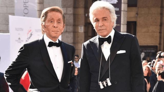 Valentino e Giancarlo Giammetti