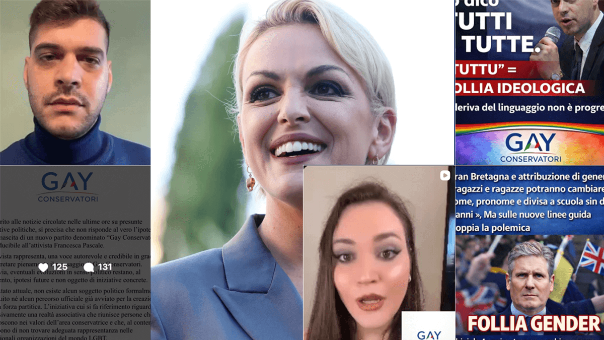 Cosa sappiamo del partito dei Gay Conservatori e che ruolo ha Francesca Pascale